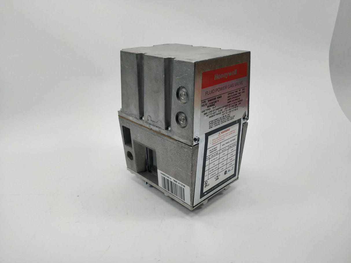 Honeywell V4055D1043 FLUID POWER GAS VALE