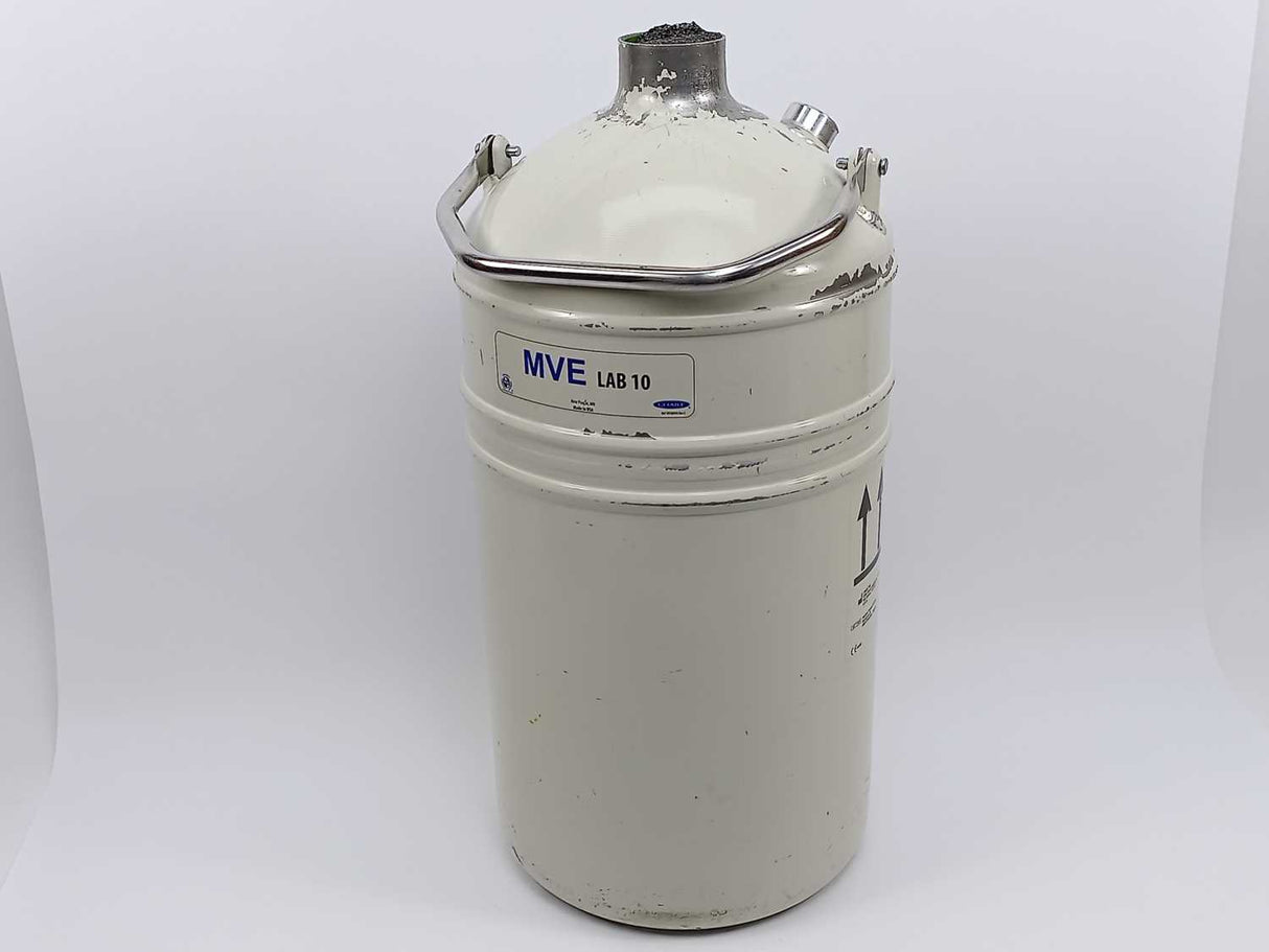 CHART 10740281 MVE LAB 10 Liquid Nitrogen Dewar w/o a lid
