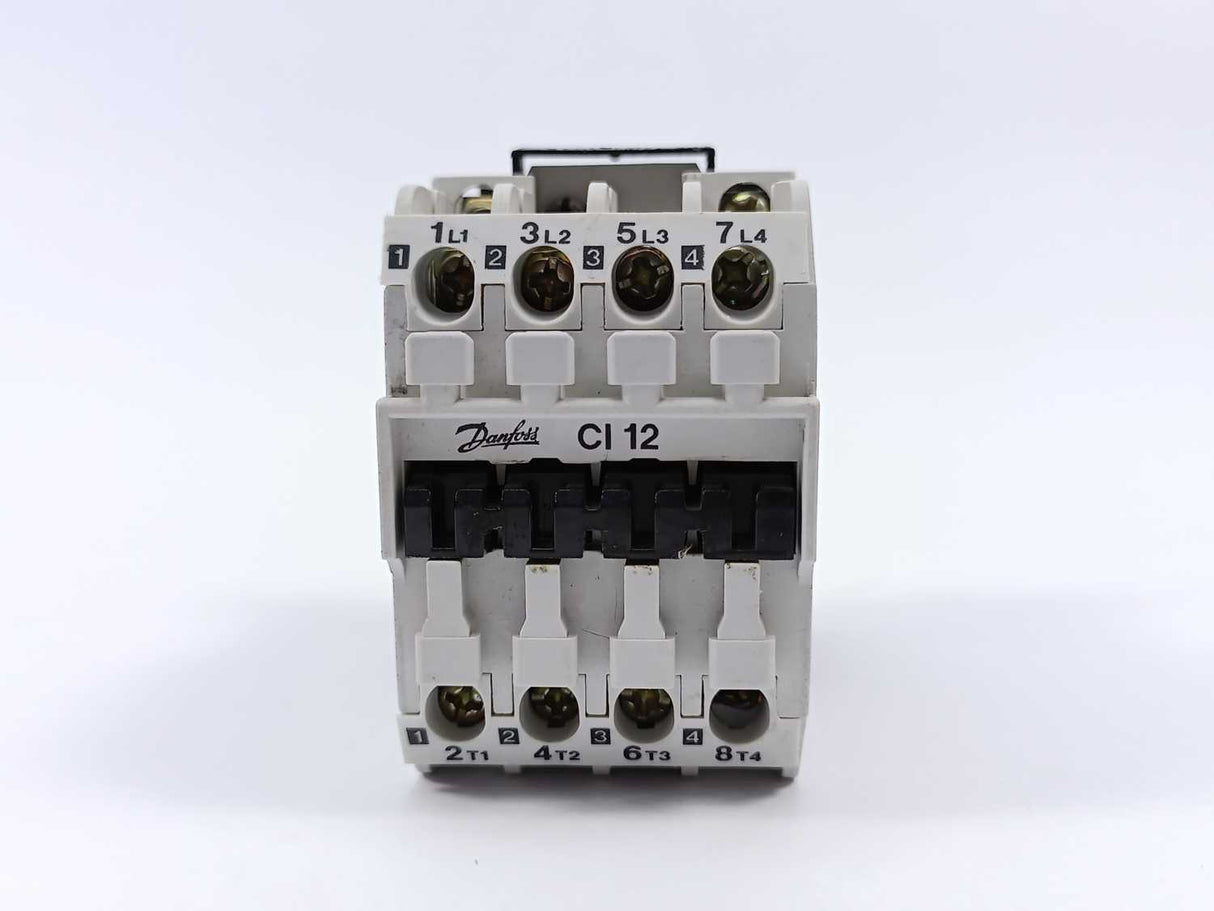 Danfoss 037H0032 Contactor Type CI 12 w/ 4 Main Contacts 220V coil