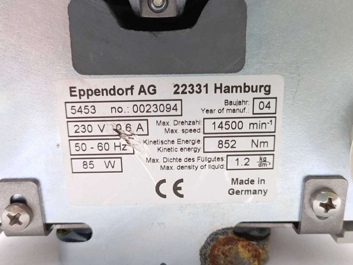 Eppendorf 5453 MiniSpin Mini Centrifuge