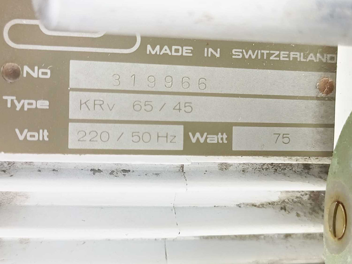 Buchi KRv 65/45 Rotavapor <R> Rotary Evaporator Head