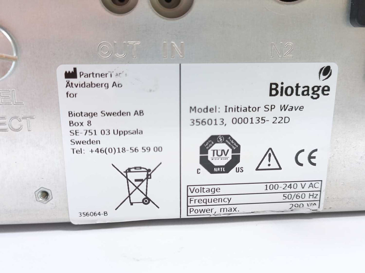 Biotage 356013 000135- 22D Initiator SP Wave