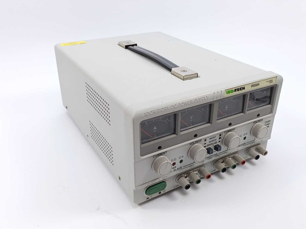 ISO-TECH IPS2302A Laboratory DC Power Supply 0-30V 0-2A - 5V/3A