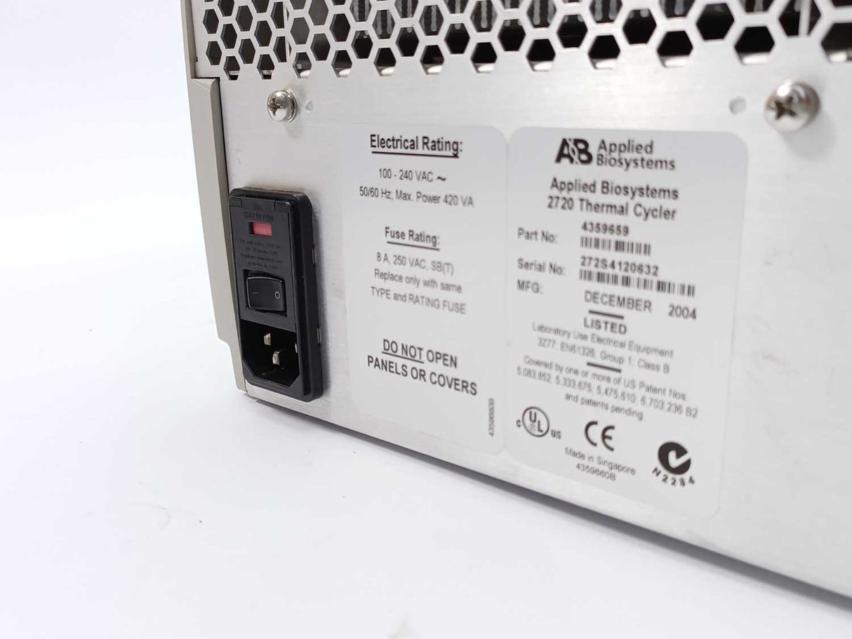 Applied Biosystems 4359659 2720 Thermal Cycler