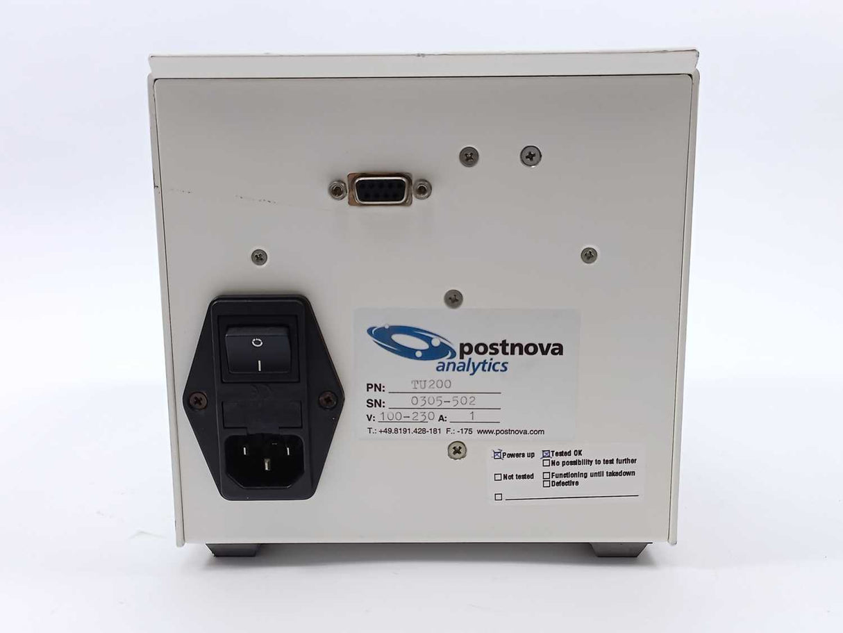 Postnova analytics TU200 meredos Peristaltic Pump