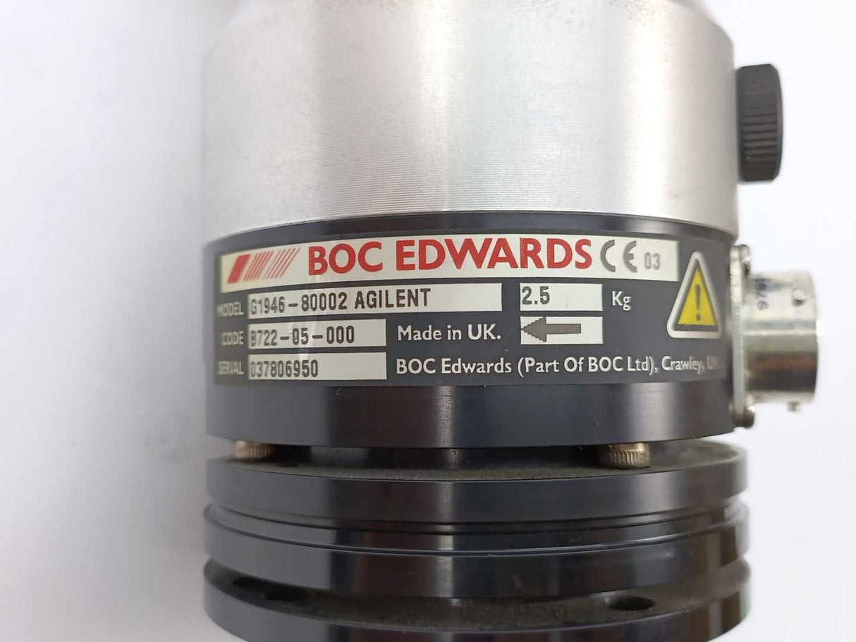 BOC EDWARDS B722-05-000 G1946-80002 AGILENT Turbomolecular Vacuum Pump