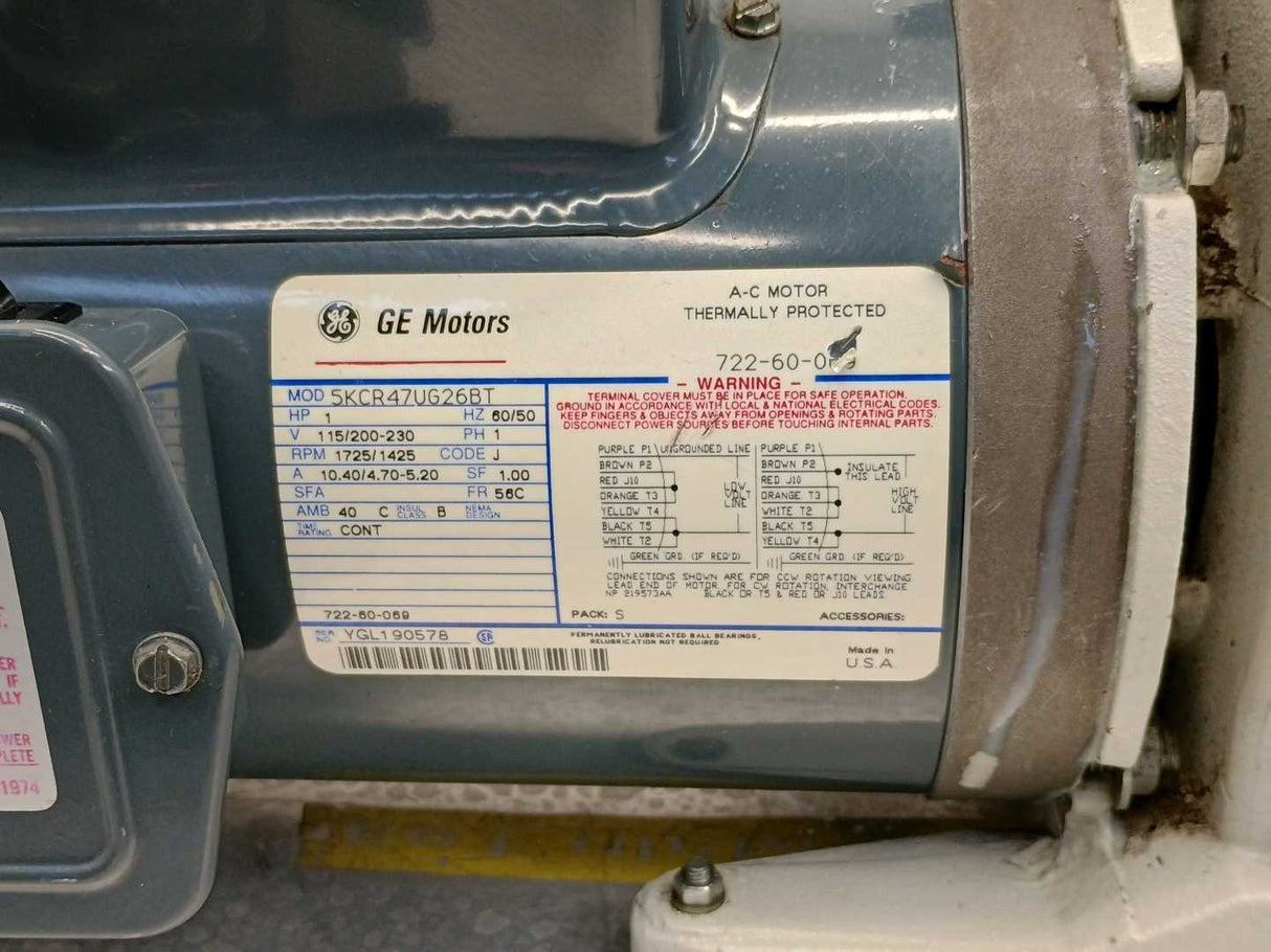 Leybold 898020 Trivac D8A Rotary Vane Vacuum Pump