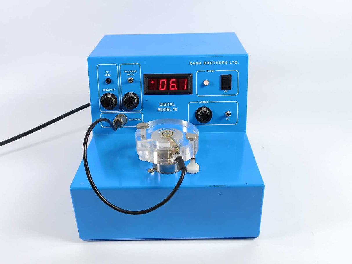 RANK BROTHERS DIGITAL MODEL 10 Oxygen Measurement Controller