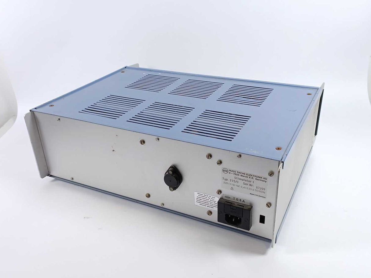 HSE HUGO SACHS ELEKTRONIK 215/I Biomedical Tissue Electrical pulse stimulator