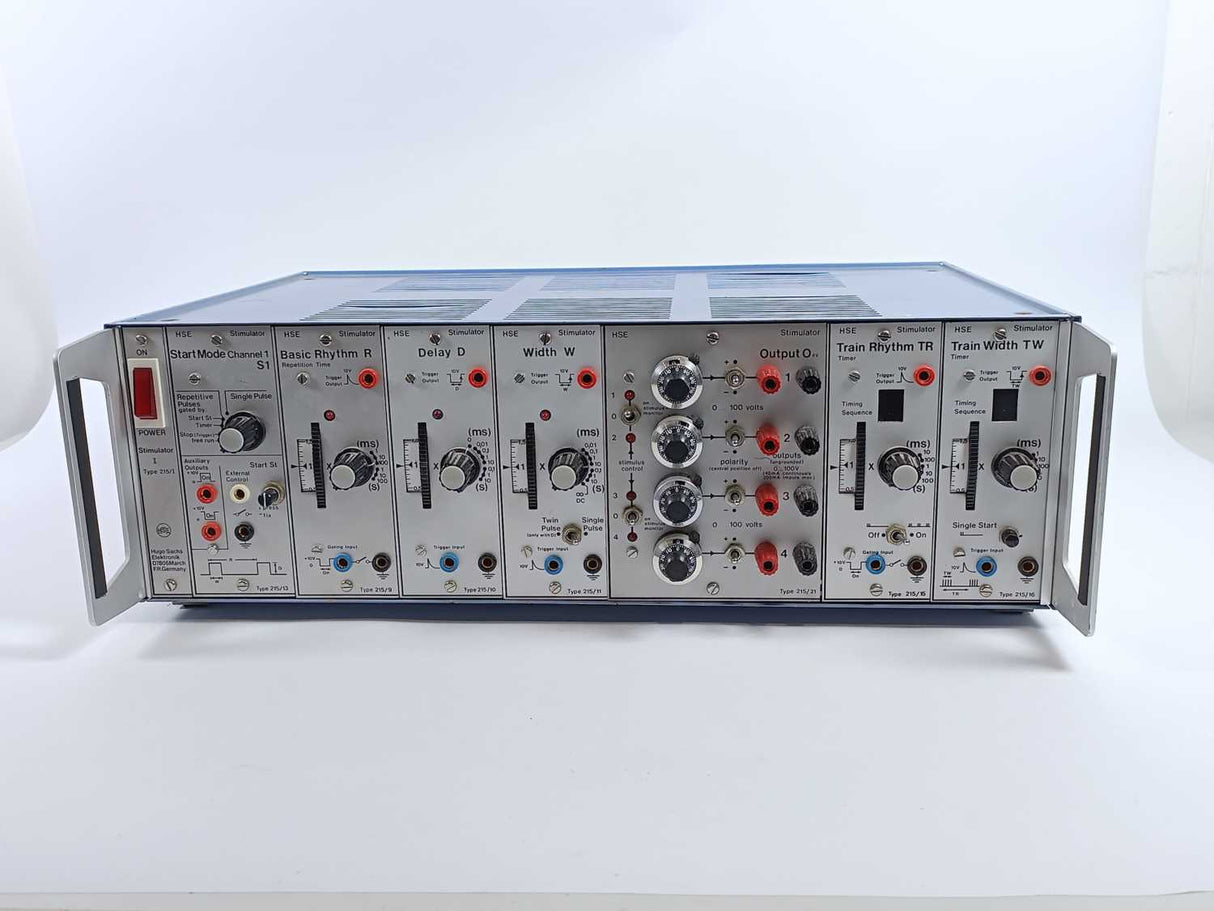 HSE HUGO SACHS ELEKTRONIK 215/I Biomedical Tissue Electrical pulse stimulator