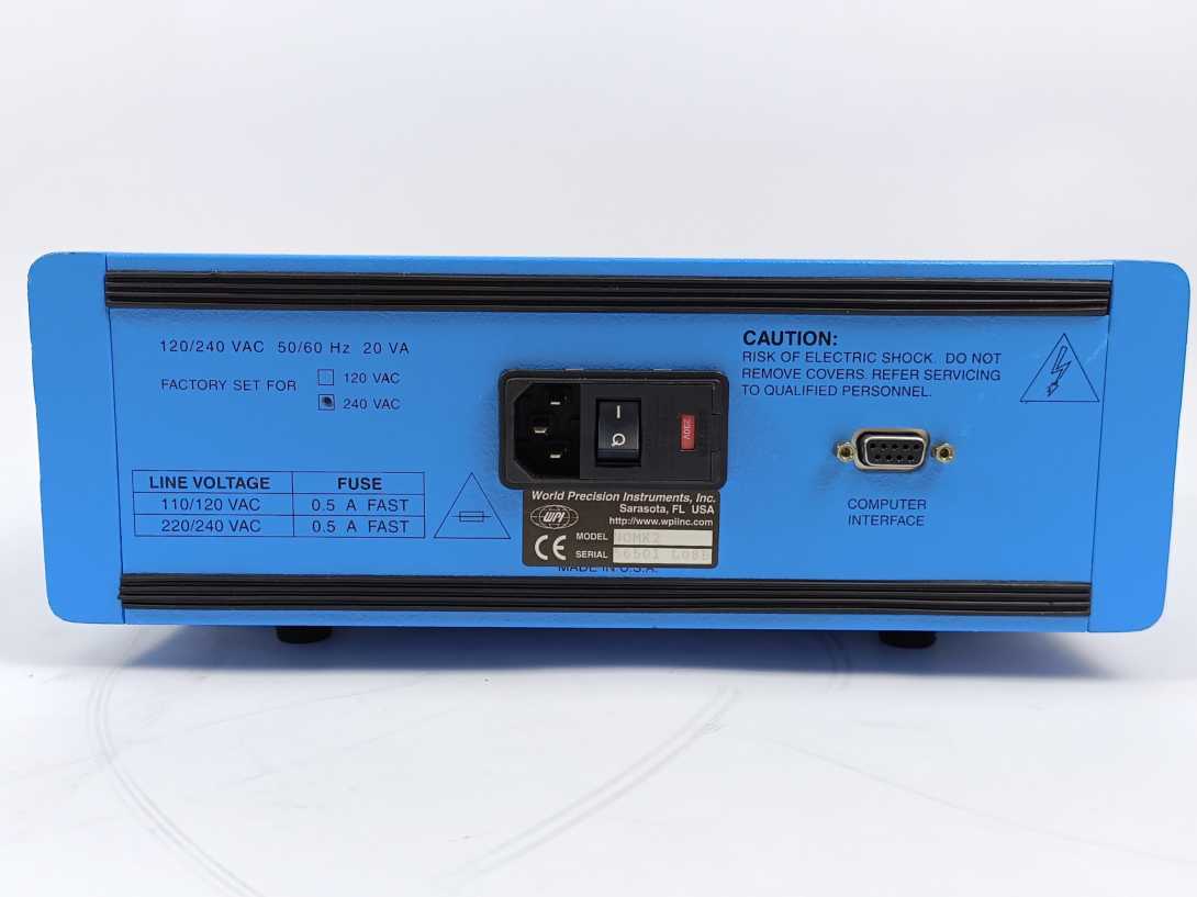 World Precision Instruments NOMK2 Isolated Nitric Oxide Meter 240VAC