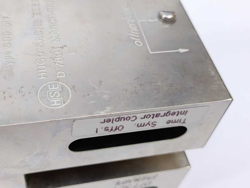 HUGO SACHS ELEKTRONIK 572 Integrator Coupler