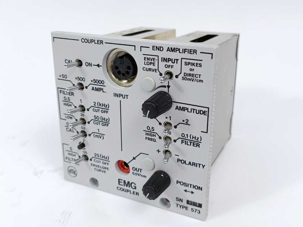 HUGO SACHS ELEKTRONIK 573 EMG Coupler