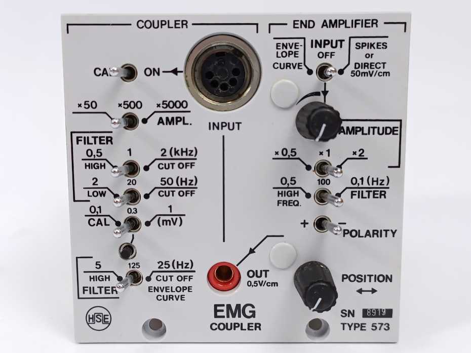 HUGO SACHS ELEKTRONIK 573 EMG Coupler