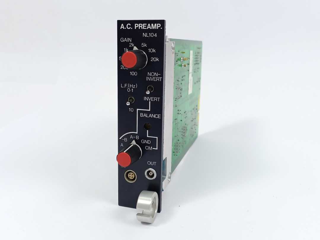 Digitimer NL104 A.C. PREAMP. Module