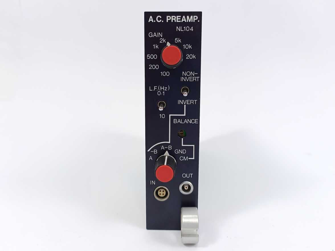 Digitimer NL104 A.C. PREAMP. Module