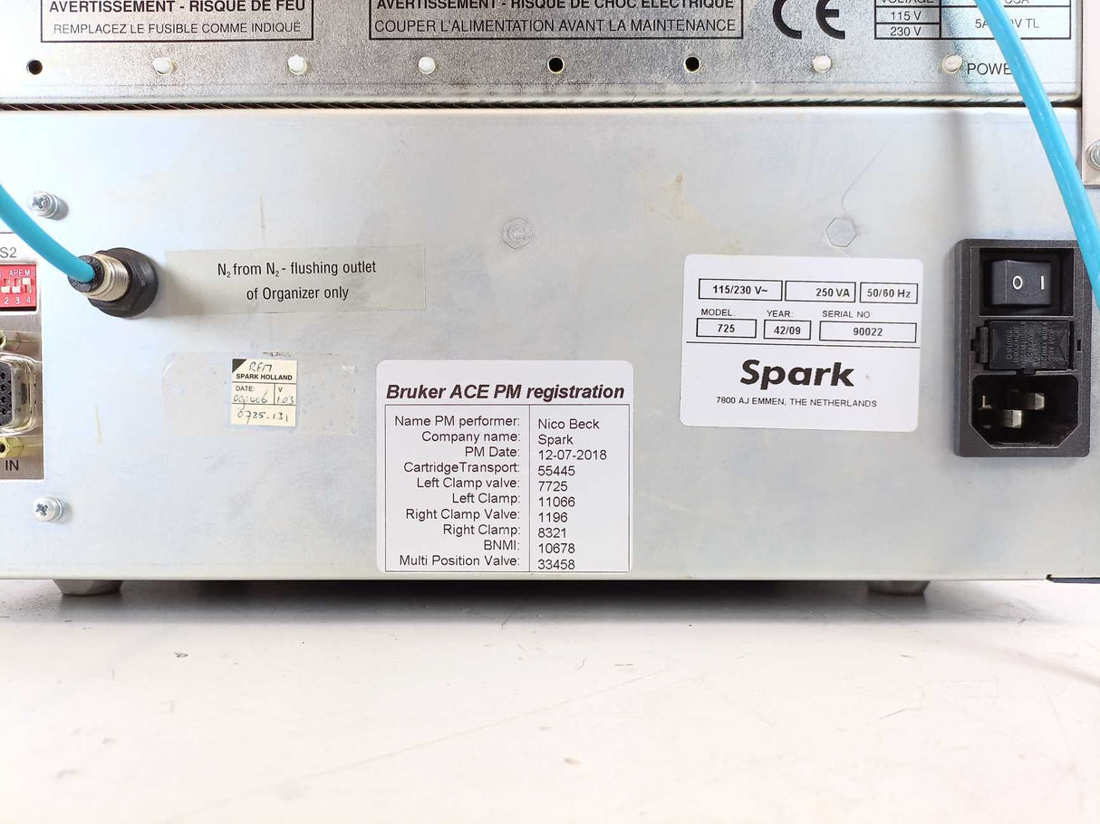 Spark Holland Prospekt 2 Model 725 SPE-workflow System