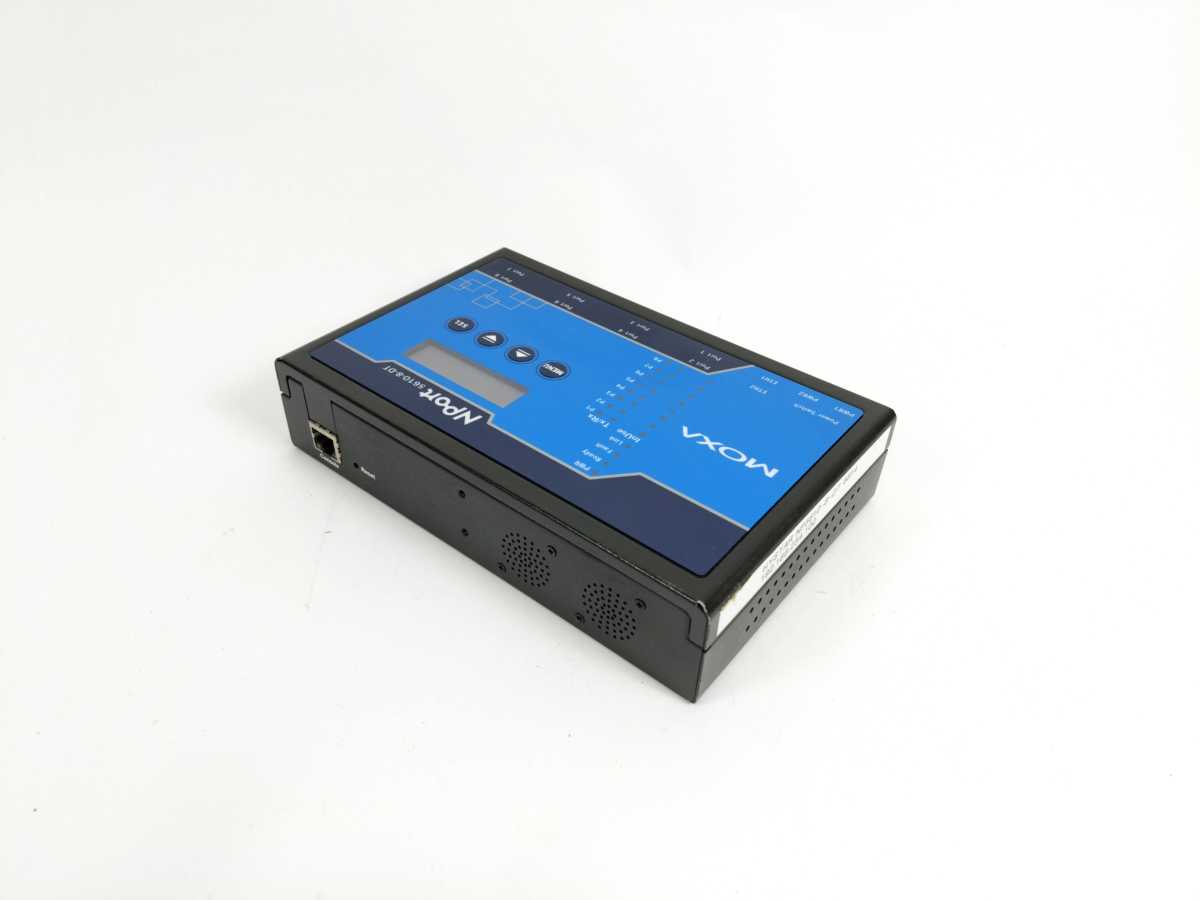 Moxa NPort 5610-8-DT 8-Port Ethernet Serial Device Server
