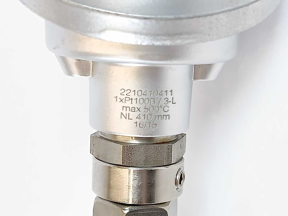 2210410411 PT100 Temp Probe w/ 70IPH00001 Inor transmitter