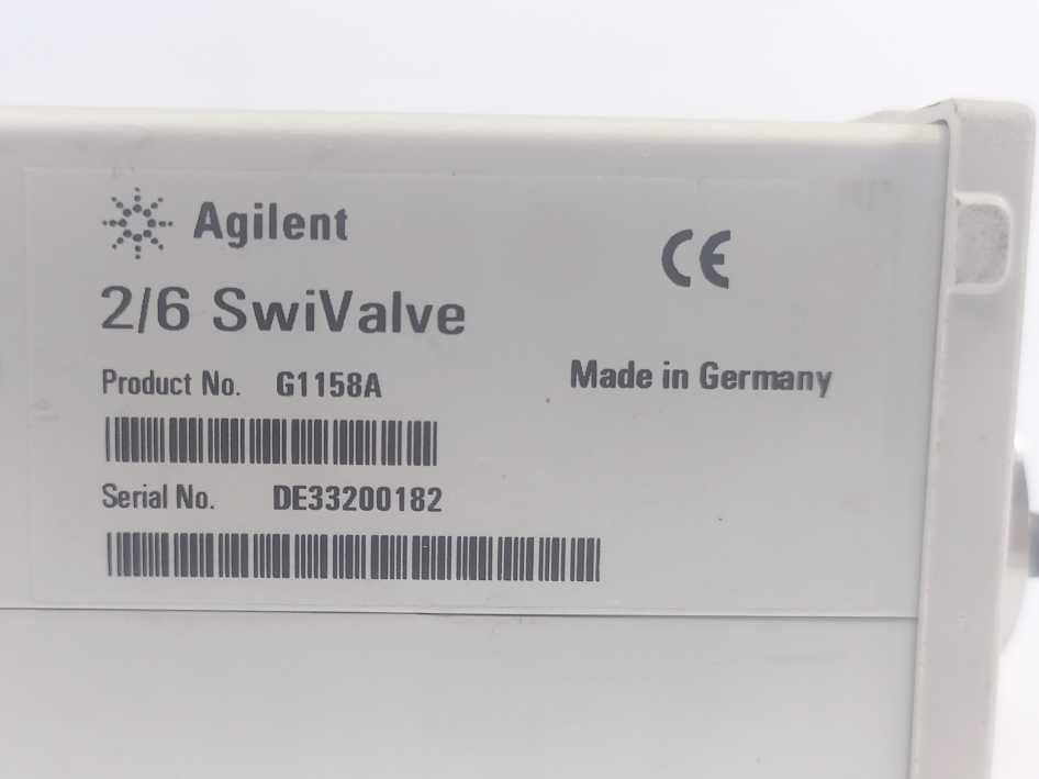 Agilent G1158A 2 position/ 6 port valve SwiValve