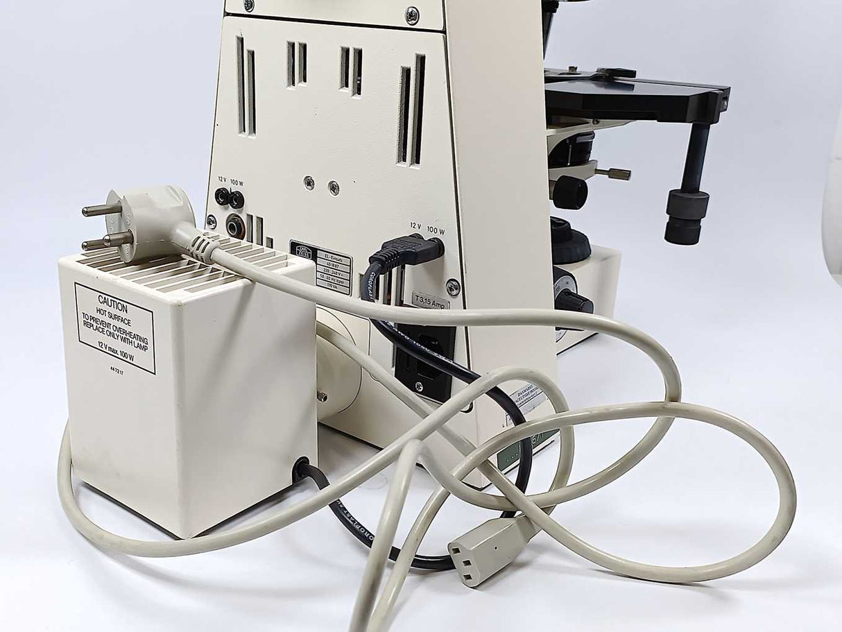 ZEISS 451887 Axioplan Microscope w/ Carl Zeiss HI 100x/1.25