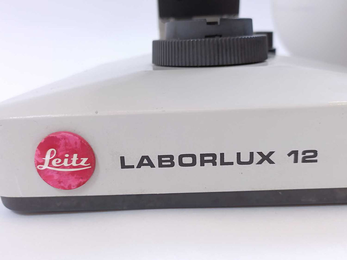 Leitz 020-435.025 Laborlux 12 Microscope, No optics w/ Periplan 10x/18