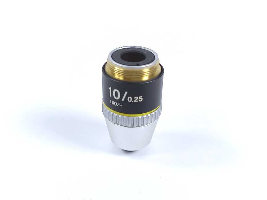 Nikon 10/0.25 160/- Microscope Objective Lens