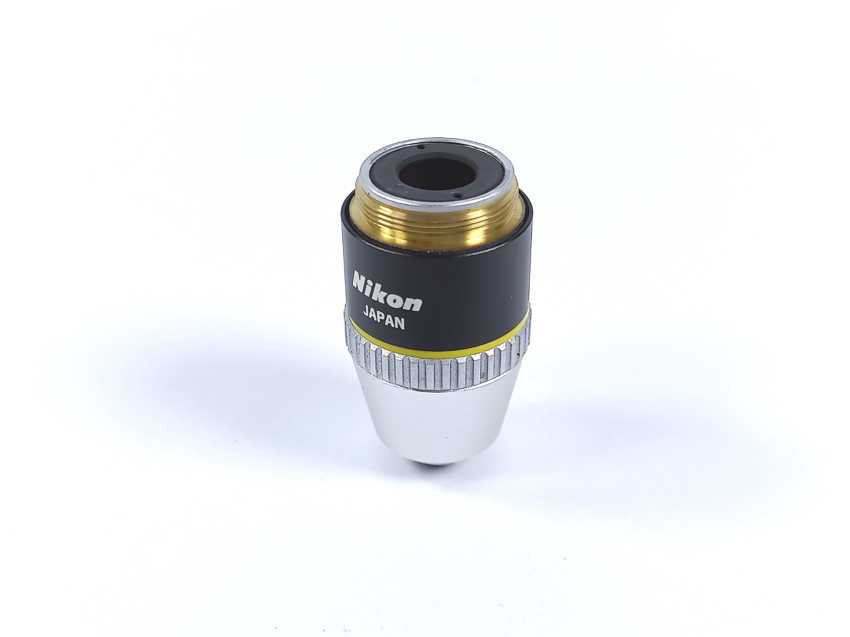 Nikon 10/0.25 160/- Microscope Objective Lens