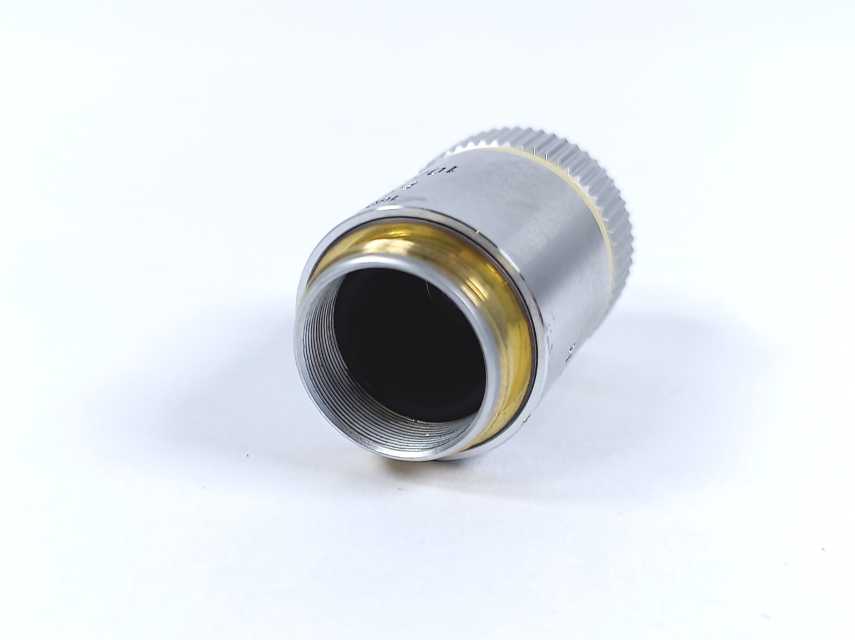 Leitz Wetzlar 519760 160/- EF 10/0.25 Microscope Lens Objective