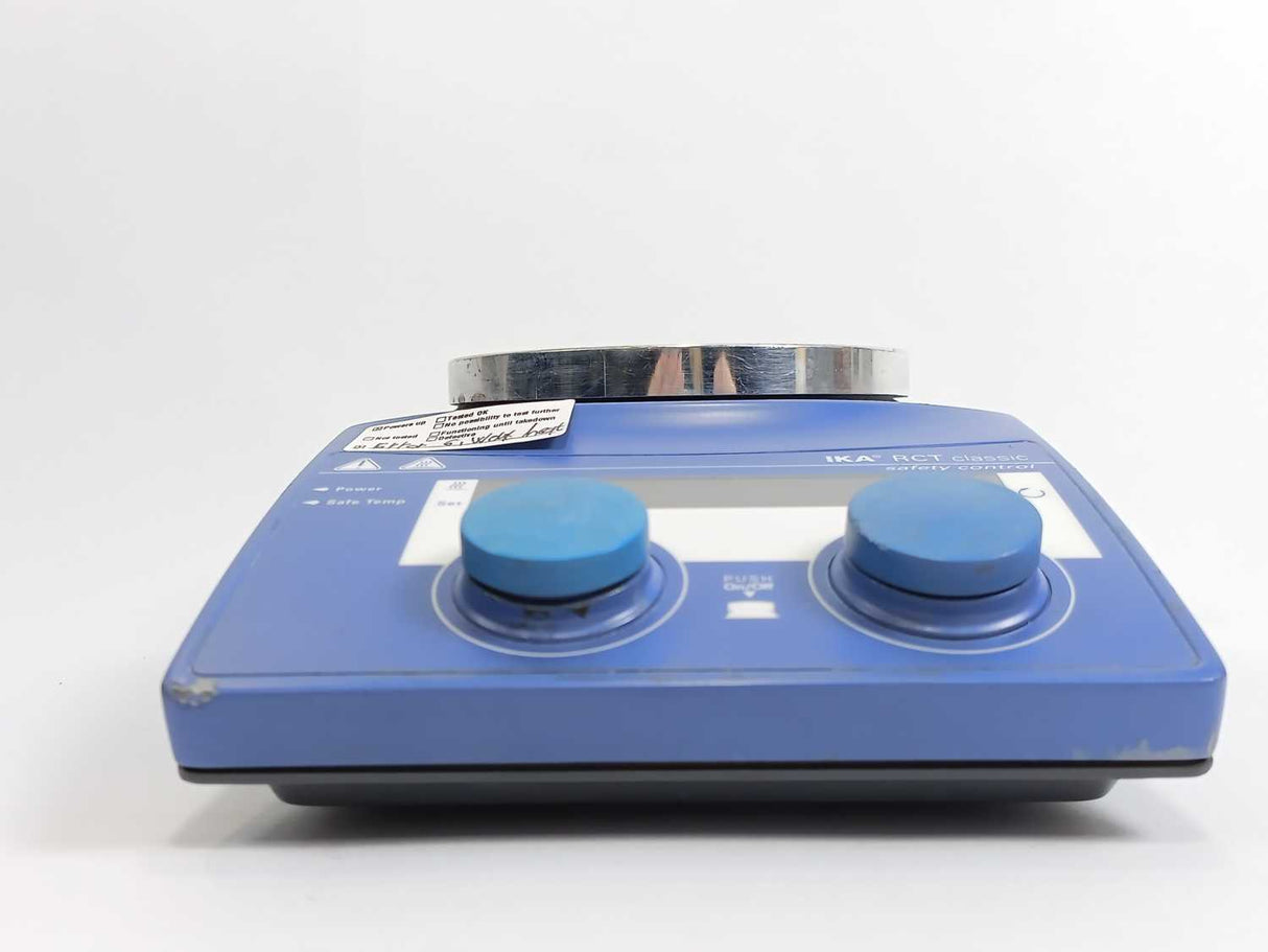 IKA RCT CL RCT Classic Magnetic Stirrer. Defective do not heat,