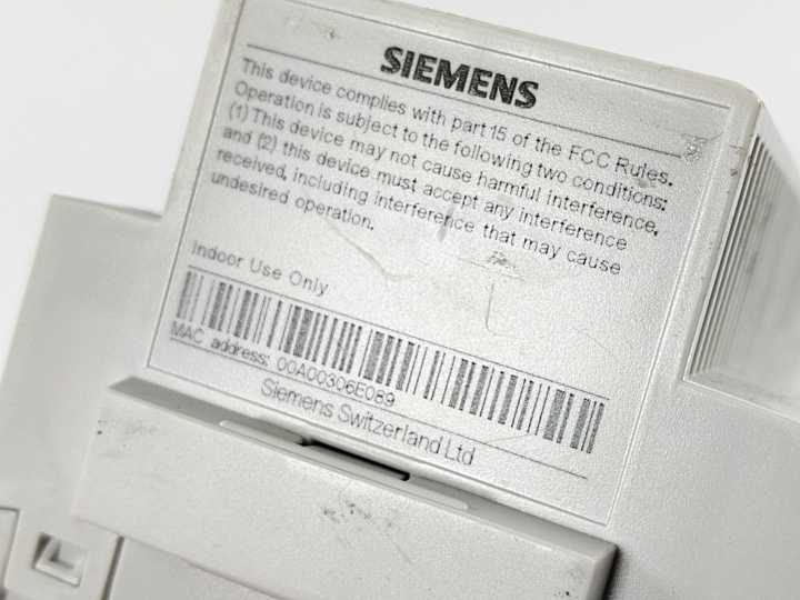 Siemens PXC100-E.D Automation station BACnet/IP