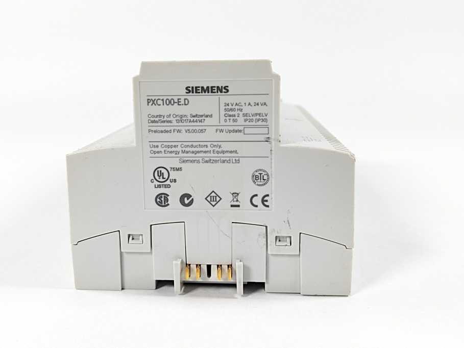 Siemens PXC100-E.D Automation station BACnet/IP