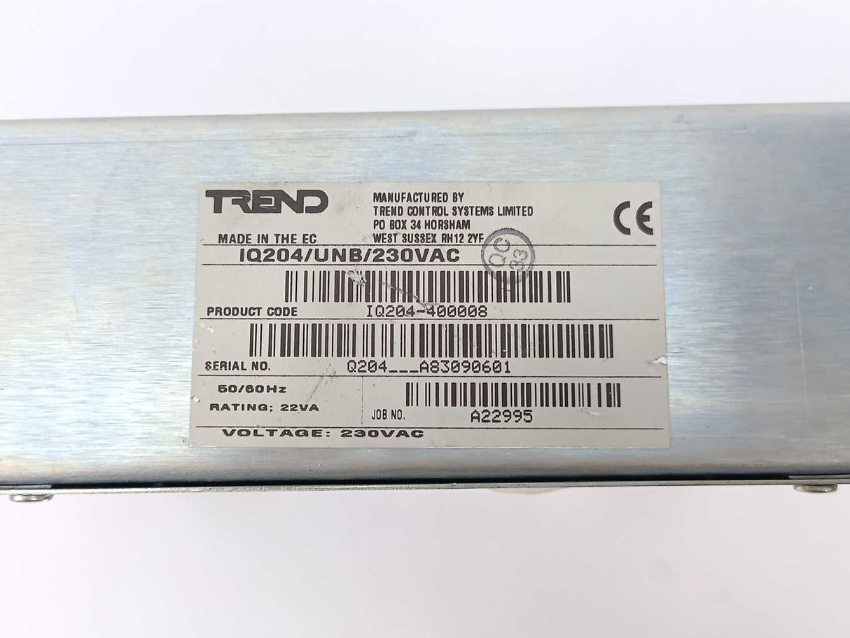 TREND IQ204/UNB/230VAC IQ204-400008 Programmable Unitary Controller