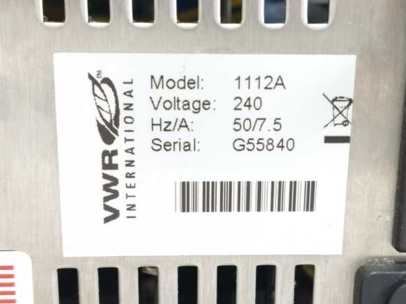 VWR 1112A Heating Immersion Circulators
