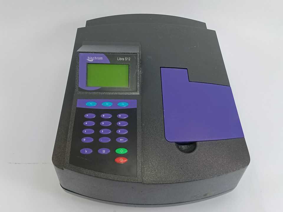 Biochrom 80-2115-10 Libra S12 UV-Vis Spectrophotometer