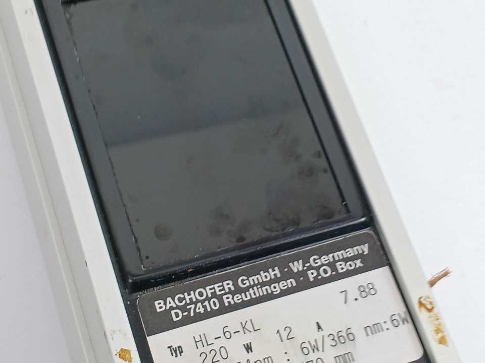Bachofer HL-6-KL HL-6-KL UV Lamp / UV Transilluminator