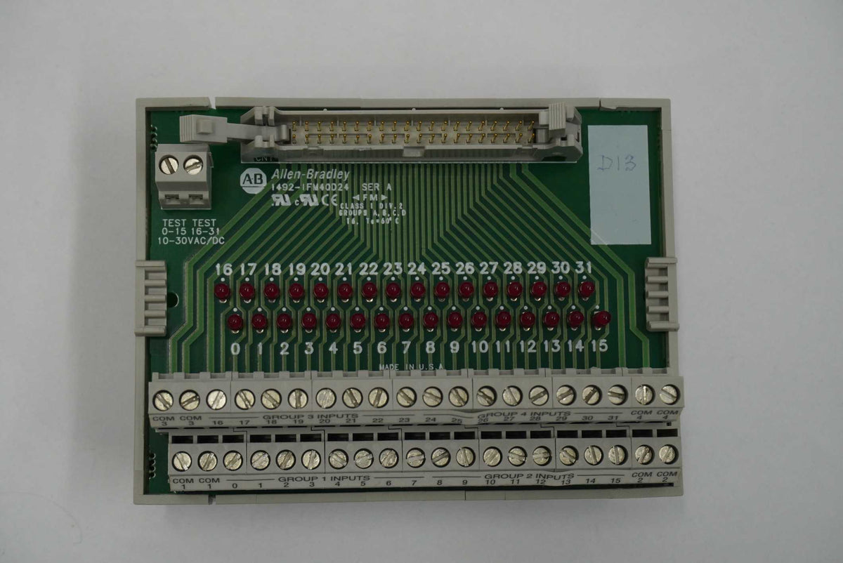 AB 1492-IFM40D24 1492-IFM40D24 Interface Module 40-Point Digital Series A
