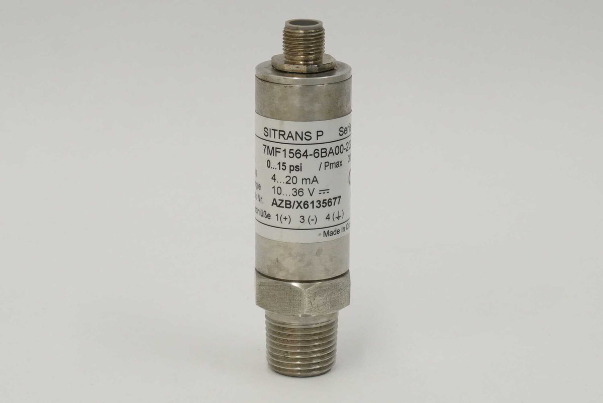 Siemens 7MF1564-6BA00-2GA1 SITRANS P Series Pressure Transmitter