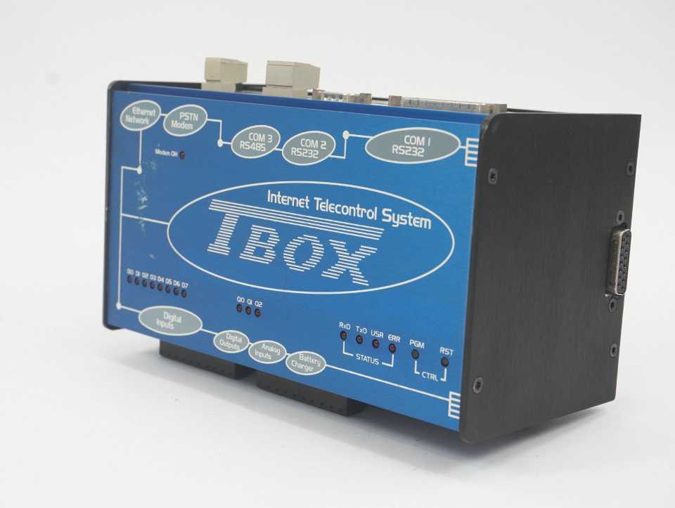 Techno Trade sa TBOX-CPU-3000 CPU-205 TBox Internet Telecontrol System
