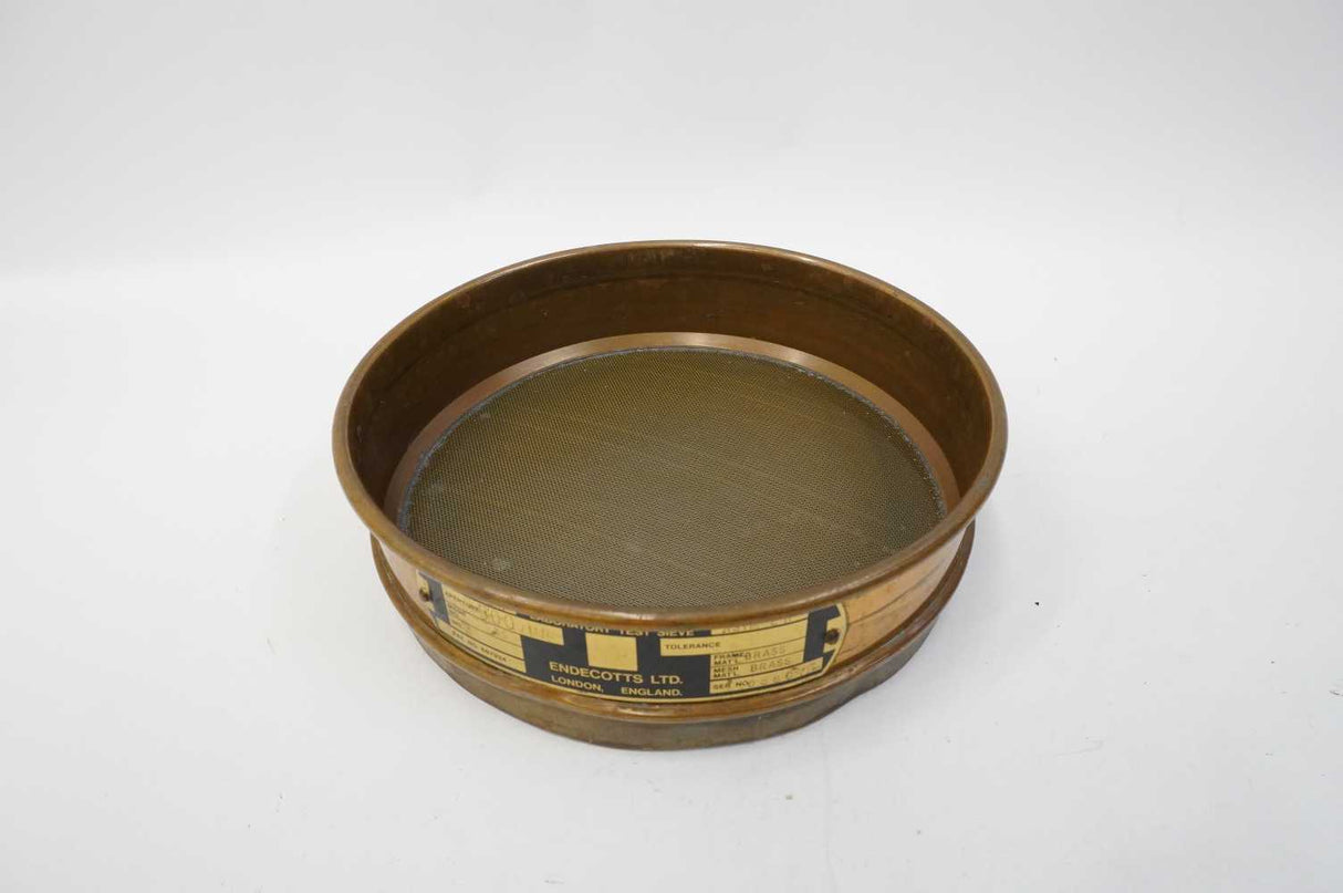 Endecotts ASTM E11 Laboratory Test Sieve ASTM E11 Brass Frame Mesh No. 35