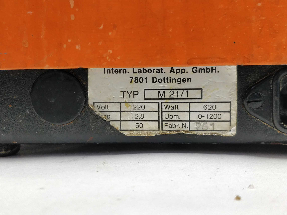 Intern. Laborat. M21/1