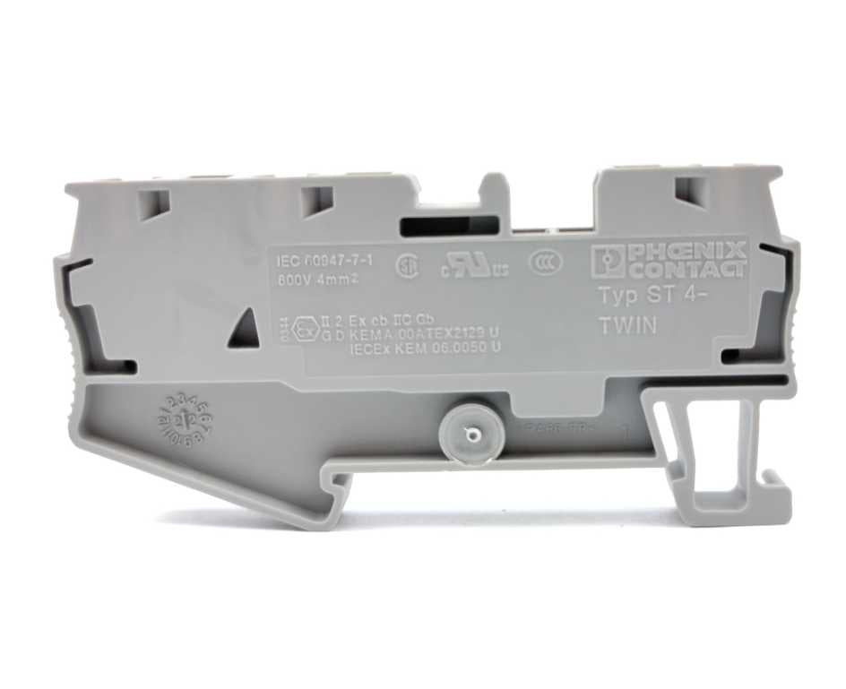 Phoenix Contact 3031393 ST 4-TWIN Feed-through Terminal Block 50 Pcs.