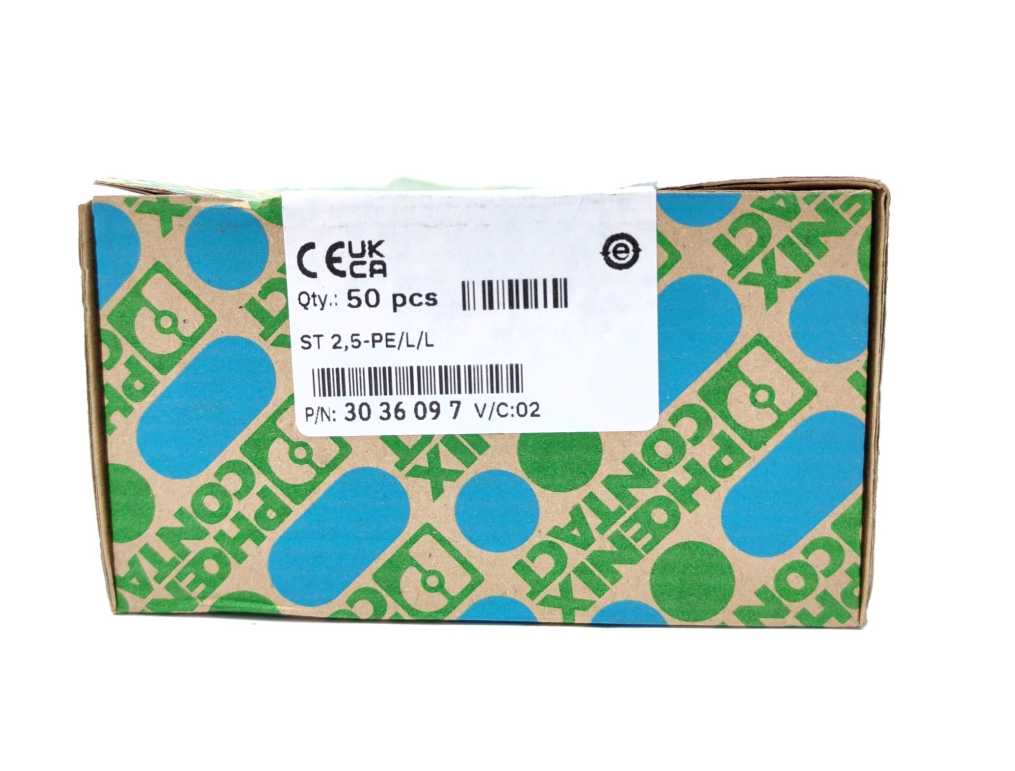 Phoenix Contact 3036097 ST 2,5-PE/L/L Multi-level Terminal Block 50 Pcs.