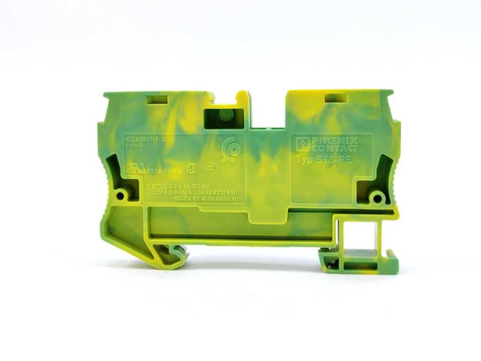 Phoenix Contact 3031500 ST 6-PE Protective Conductor 50 Pcs