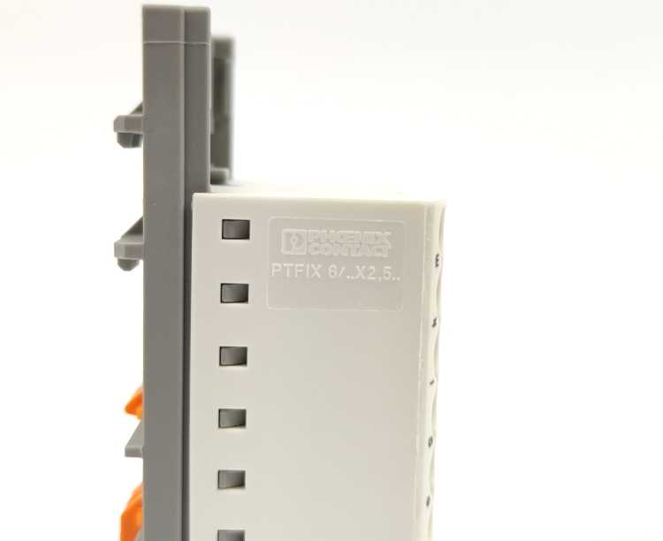 Phoenix Contact 3273100 PTFIX 6/12X2,5-NS35 WH Distribution Block 8 Pcs.