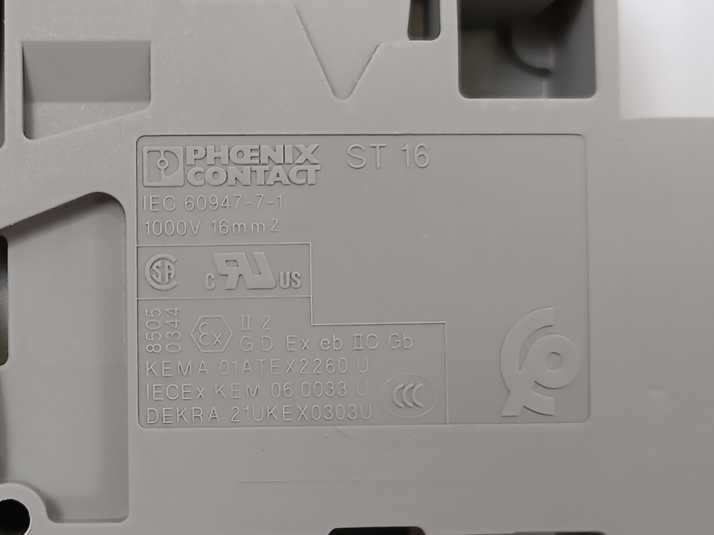 Phoenix Contact 3036149 ST 16 - Feed-through terminal block, 50 pcs