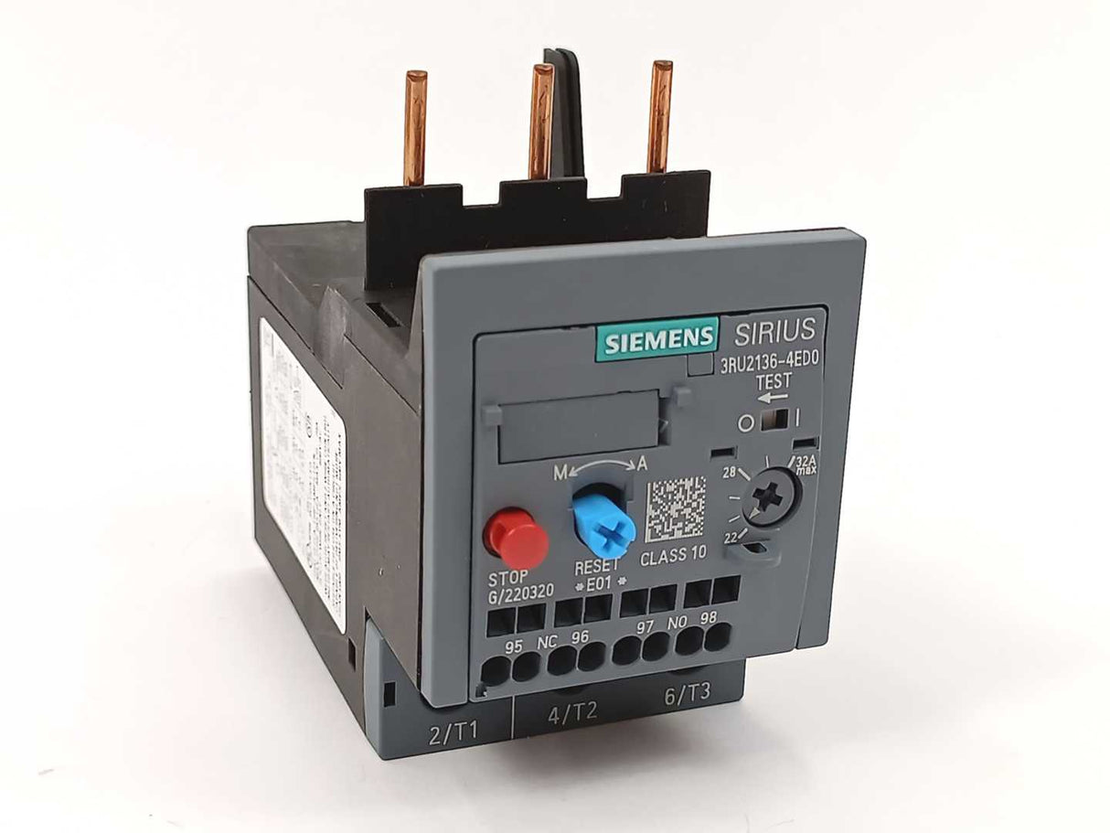 Siemens 3RU2136-4ED0 Overload Relay 22-32A