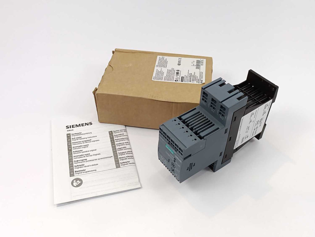 Siemens 3RW3016-2BB04 SIRIUS soft starter S00 9 A, 4 kW/400 V