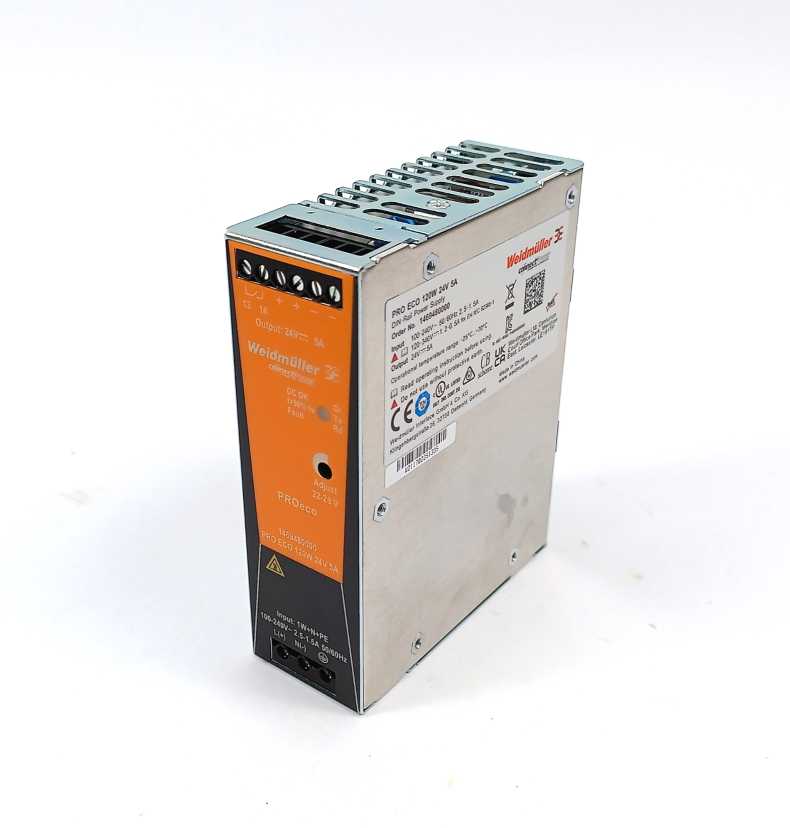 WEIDMULLER 1469480000 Power Supply PRO ECO 120W 24V 5A