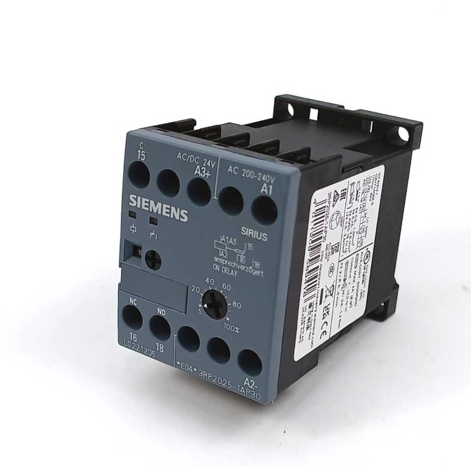 Siemens 3RP2025-1AP30 Timing Relay